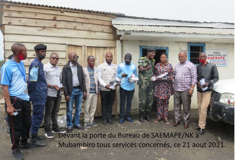 Remise des matériels contre la fraude minière à Mubambiro!