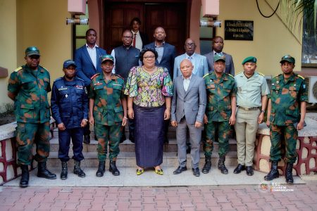 L’Université des Martyrs du Congo encore reçue par la Ministre de l’Enseignement Supérieur et Universitaire !